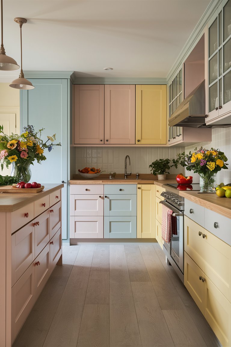 Kitchen Flooring and Cabinet Colors: Ideas for the Perfect Pair - HomeAddons