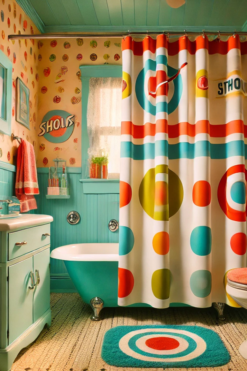 Vintage 50s Style Bathroom Decor Ideas to Take You Back in Time ...