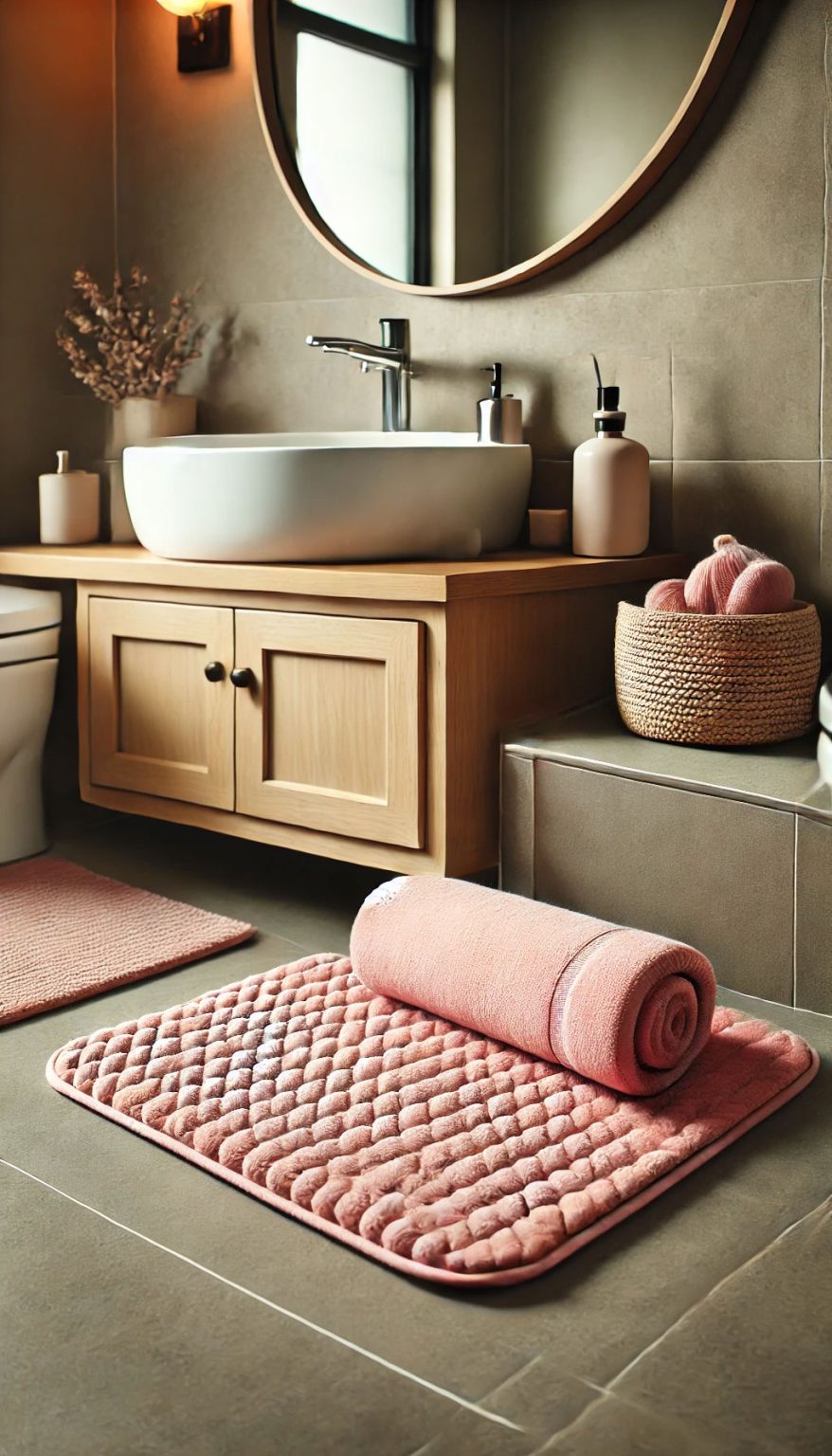 Blushing Beauty Pink Bathroom Decor Design Ideas HomeAddons