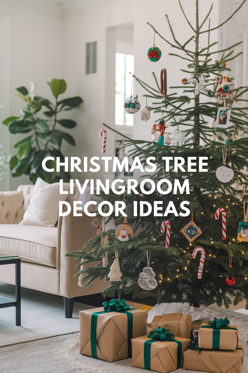 Christmas Tree Living Room Ideas - HomeAddons